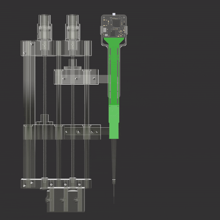 Neuropixels Rail Drive System